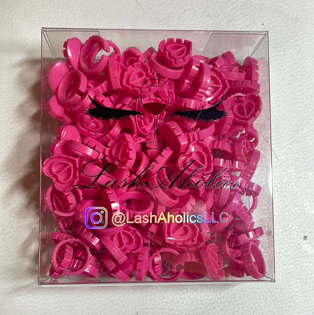 Heart Shape glue rings