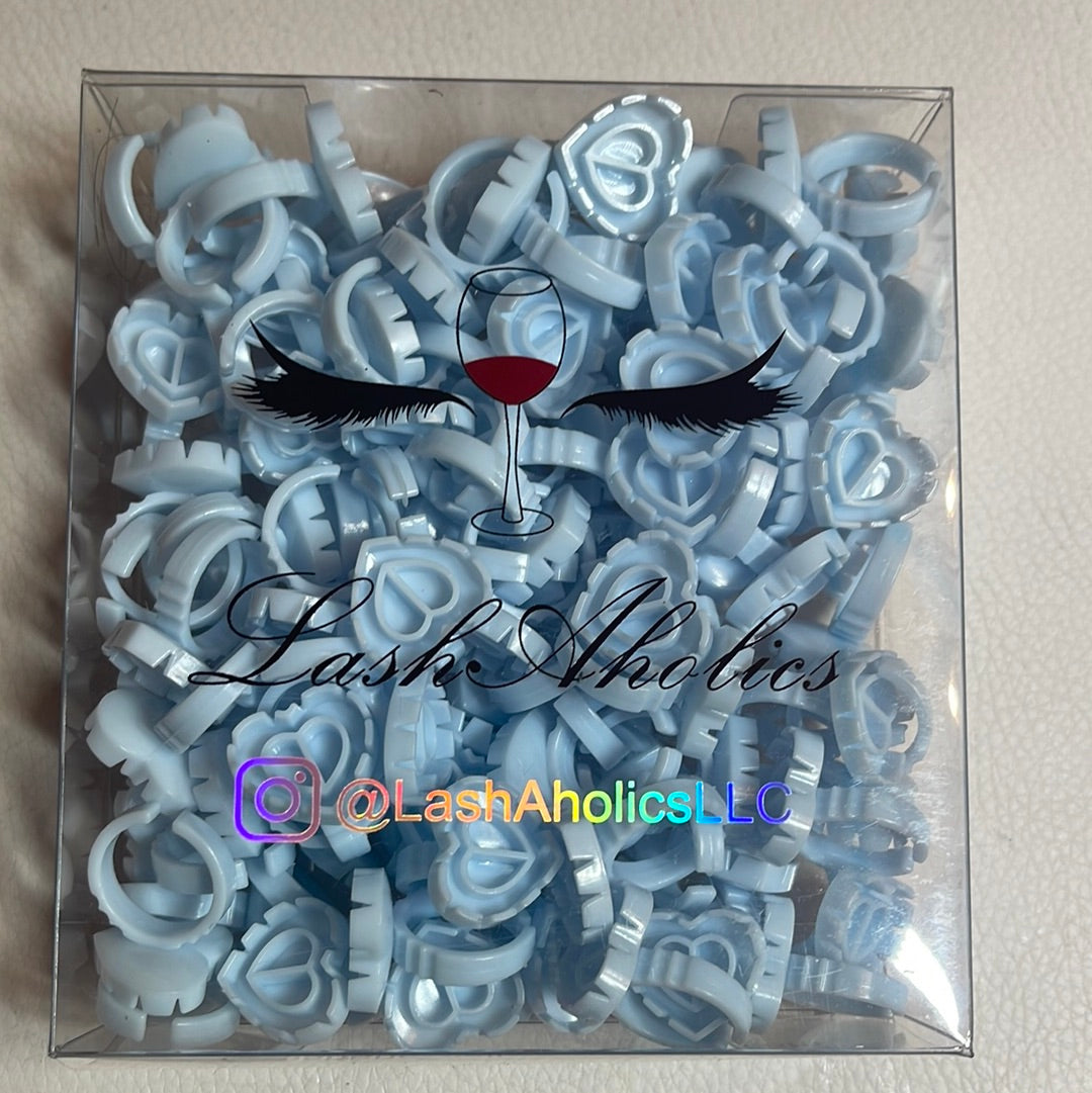 Heart Shape glue rings