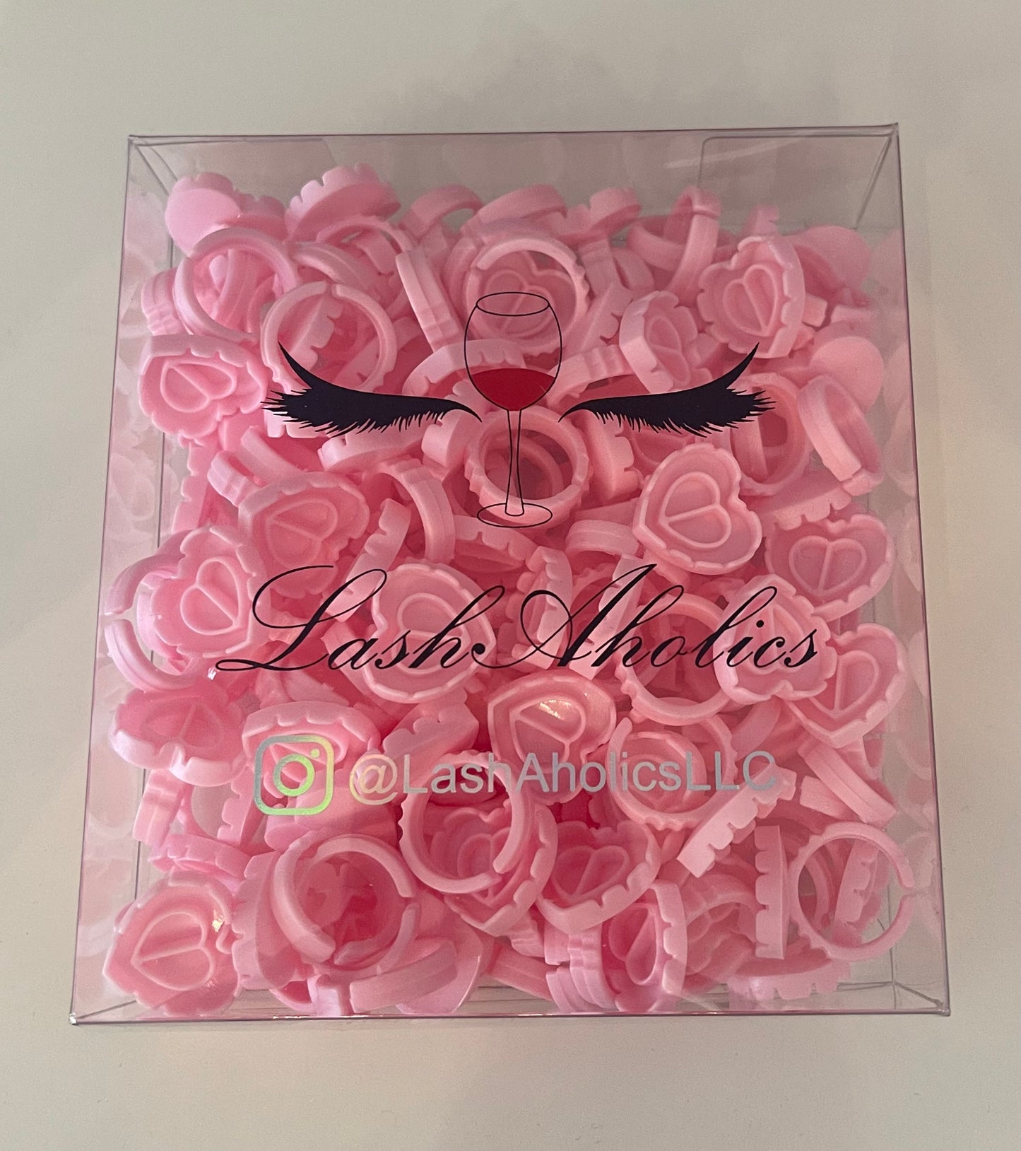Heart Shape glue rings