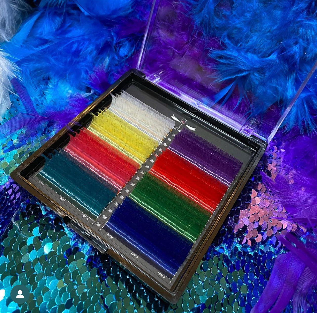 Rainbow Lashes D 0.07