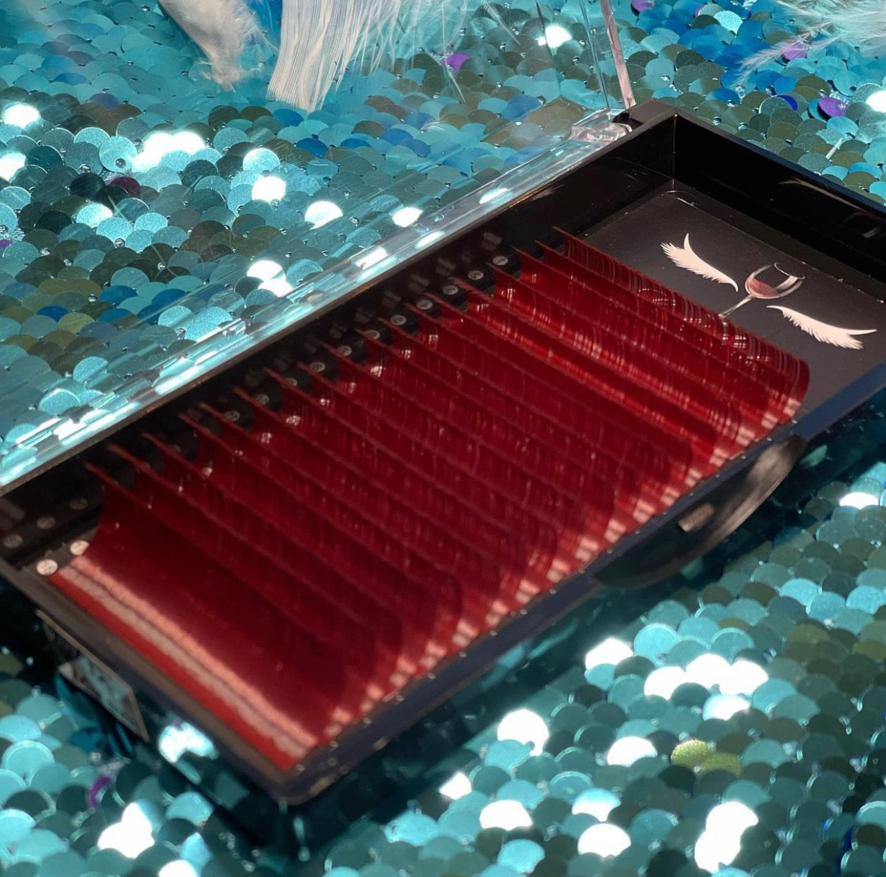 Maroon Lashes D 0.07