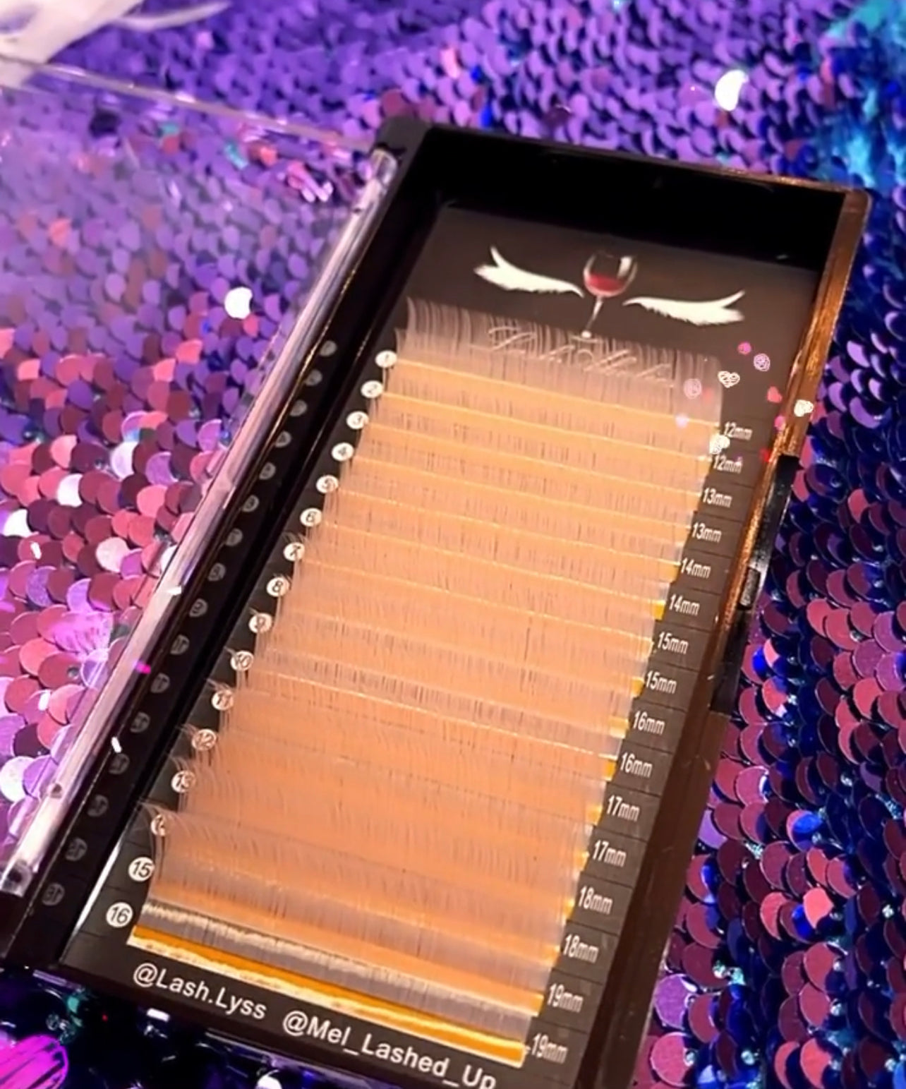 Light Pink Lashes D 0.07
