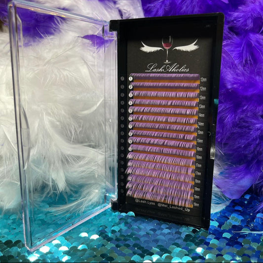 Light Purple Lashes D 0.07