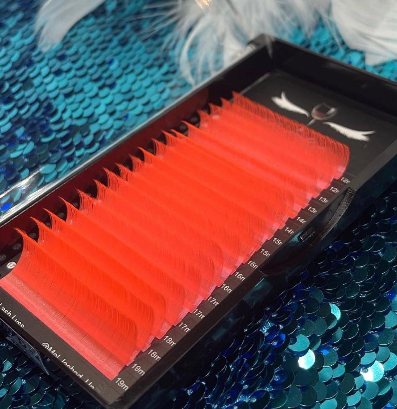 UV Orange Lashes D 0.07