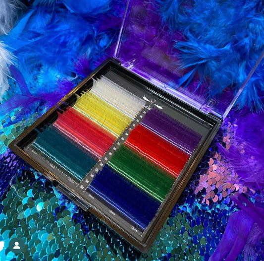 Rainbow Lashes D 0.07