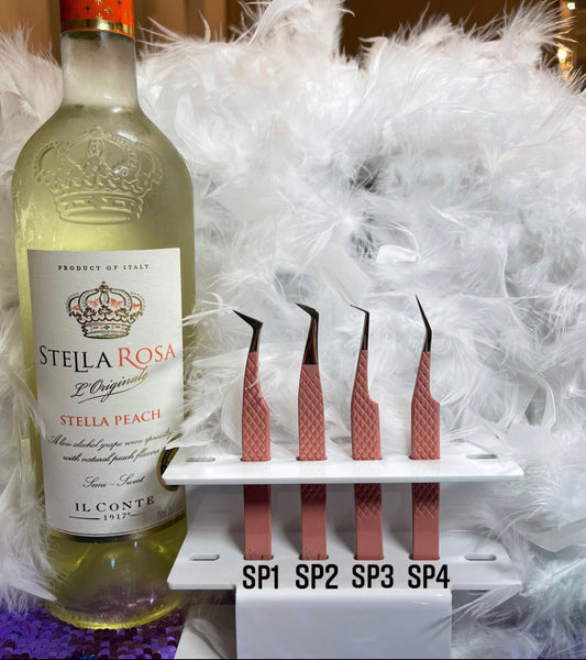 Stella Peach Tweezers