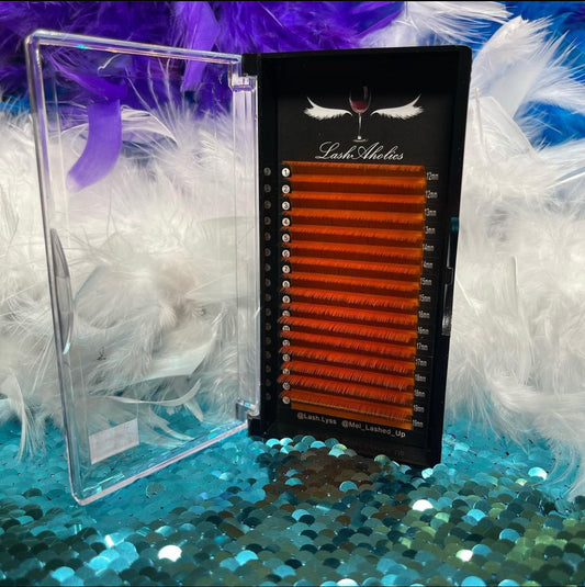 Orange Lashes D 0.07
