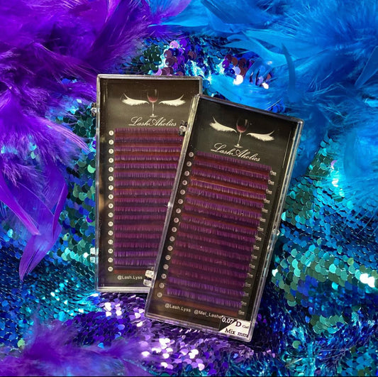 Purple Lashes D 0.07